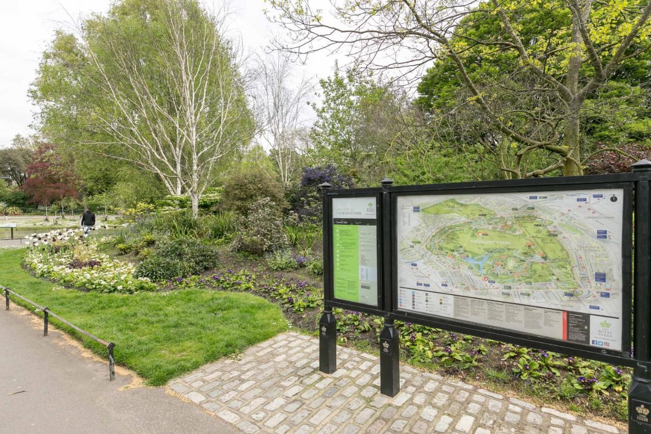 شقة Light Filled Studio With View Of Regents Park لندن المظهر الخارجي الصورة